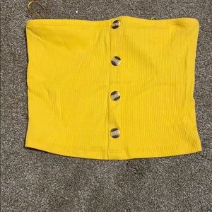 Yellow CropTop